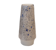 Vase en porcelaine bleue