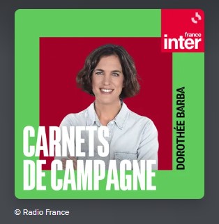 Interview "Carnets de campagne" - France Inter